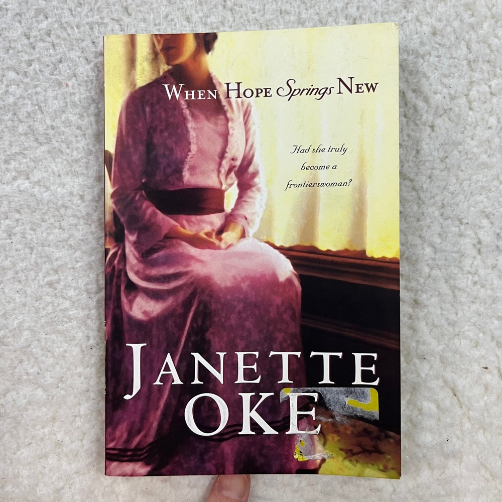 Bethany House Book Janette Oke When Hope Springs New Canadian West 4 Paperback